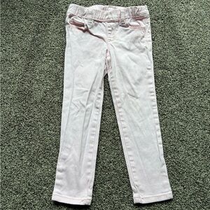 FINAL SALE 3/31/26 Carter’s Toddler Girl Pale Pink Denim Jeans, Size 4